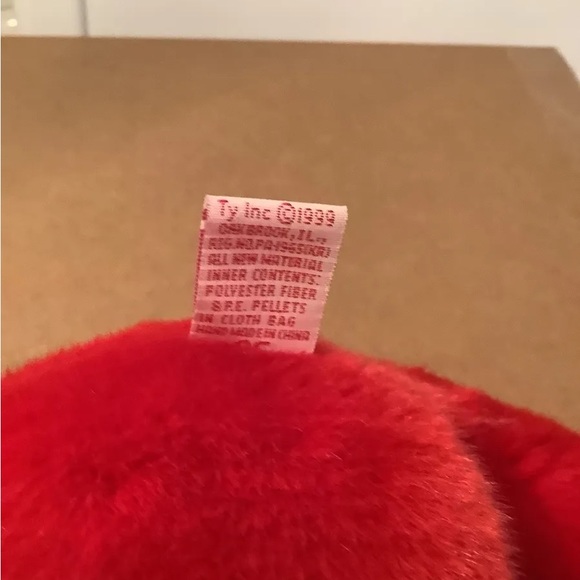 Ty 4299 Vintage Beanie Baby Osito Bear. Tag attached with cover - Picture 9 of 9